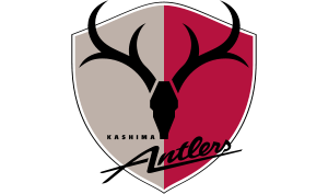 drapeau / logo de l'équipe des Kashima Antlers de football masculin