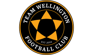 drapeau / logo de l'équipe de la Team Wellington de football masculin
