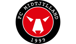 drapeau / logo de l'équipe du Midtjylland de football masculin