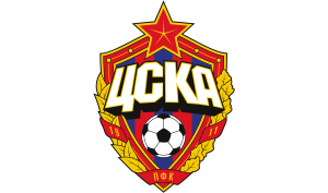 drapeau / logo de l'équipe du CSKA Moscou de football masculin