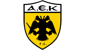 drapeau / logo de l'équipe de l'AEK Athènes de football masculin