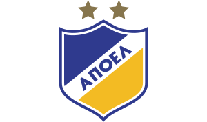 drapeau / logo de l'équipe de l'APOEL Nicosie de football masculin