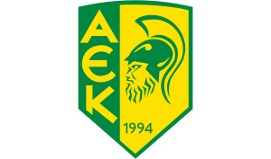 drapeau / logo de l'équipe de l'AEK Larnaca de football masculin