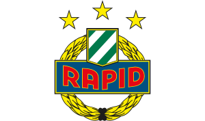 drapeau / logo de l'équipe du Rapid Vienne de football masculin