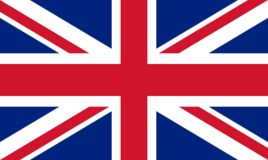 drapeau / logo de l'équipe de Grande-Bretagne de foot US masculin