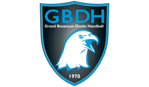 drapeau / logo de l'équipe de Besançon de handball masculin