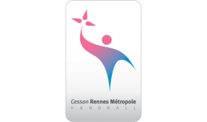 drapeau / logo de l'équipe de Cesson Rennes de handball masculin