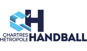 drapeau / logo de l'équipe de Chartres de handball masculin