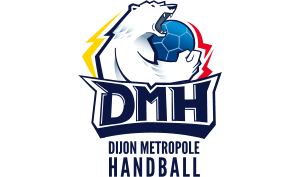 drapeau / logo de l'équipe de Dijon de handball masculin