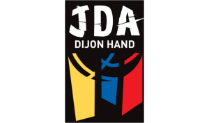 drapeau / logo de l'équipe de Dijon de handball féminin