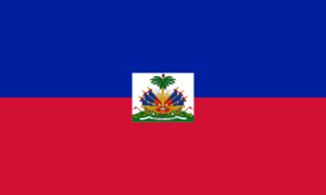 drapeau / logo de l'équipe d'Haïti de hockey sur glace féminin