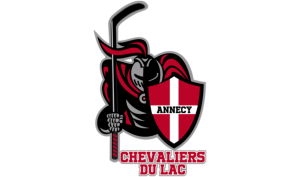 drapeau / logo de l'équipe d'Annecy de hockey sur glace masculin