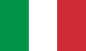 drapeau / logo de l'équipe d'Italie de rugby féminin