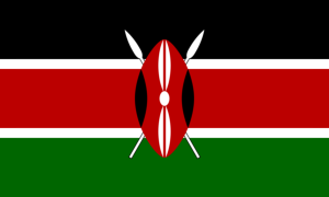 drapeau / logo de l'équipe du Kenya de football masculin