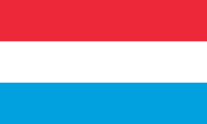 drapeau / logo de l'équipe du Luxembourg de football masculin