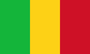 drapeau / logo de l'équipe du Mali de football masculin