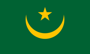 drapeau / logo de l'équipe de Mauritanie de football masculin