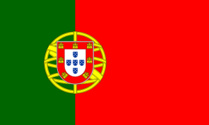 drapeau / logo de l'équipe du Portugal de football masculin