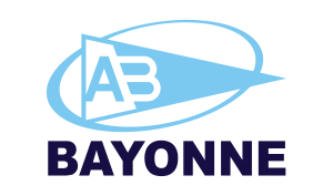 drapeau / logo de l'équipe de Bayonne de rugby masculin