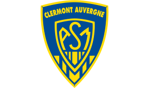 drapeau / logo de l'équipe de Clermont-Ferrand de rugby masculin