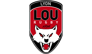 drapeau / logo de l'équipe de Lyon de rugby masculin