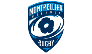 drapeau / logo de l'équipe de Montpellier de rugby masculin