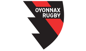drapeau / logo de l'équipe d'Oyonnax de rugby masculin
