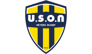 drapeau / logo de l'équipe de Nevers de rugby masculin