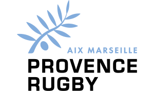drapeau / logo de l'équipe d'Aix-en-Provence de rugby masculin