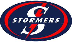 drapeau / logo de l'équipe des Stormers de rugby masculin