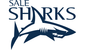 drapeau / logo de l'équipe de Sale de rugby masculin