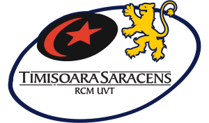 drapeau / logo de l'équipe de Timișoara de rugby masculin