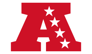 drapeau / logo de l'équipe de la Team AFC de foot US masculin