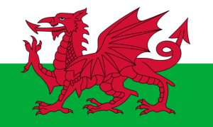 drapeau / logo de l'équipe du Pays-de-Galles de rugby féminin